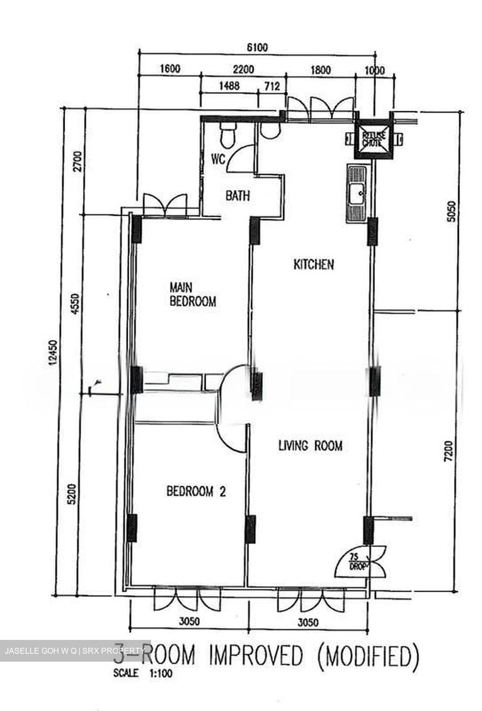 Blk 105 Hwi Yoh Court (Serangoon), HDB 3 Rooms #546696801